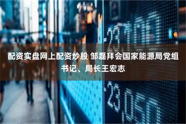 配资实盘网上配资炒股 邹磊拜会国家能源局党组书记、局长王宏志