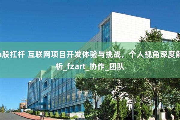 a股杠杆 互联网项目开发体验与挑战，个人视角深度解析_fzart_协作_团队