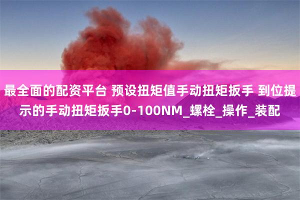 最全面的配资平台 预设扭矩值手动扭矩扳手 到位提示的手动扭矩扳手0-100NM_螺栓_操作_装配