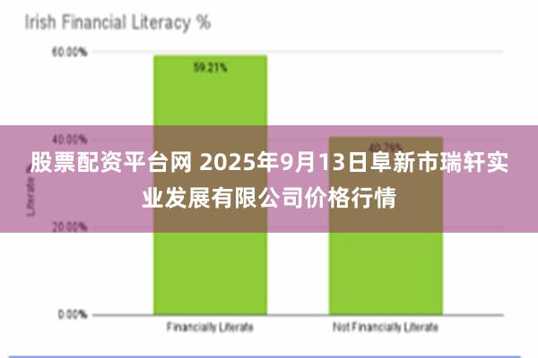 股票配资平台网 2025年9月13日阜新市瑞轩实业发展有限公司价格行情
