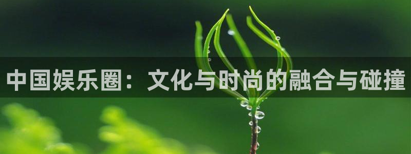 蓝狮在线彩票官网：中国娱乐圈：文化与时尚的融合与碰撞